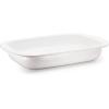 Golden Rabbit Enamelware Baking Pan, 3 quart, Solid White Textured(Solid White Textured)