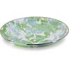 Golden Rabbit Enamelware Large Serving Tray, 20 inch, Solid White Textured(Modern Monet)