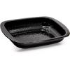 Golden Rabbit Enamelware Baking Pan, 3 quart, Solid White Textured(Solid Black Textured)