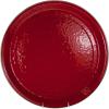 Golden Rabbit Enamelware Large Serving Tray, 20 inch, Solid White Textured(Solid Red Textured)