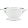 Golden Rabbit Enamelware Petite Colander, 1 quart, Solid White Textured(Solid White Textured)