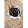Golden Rabbit Enamelware – 20″ Large Tray (Blue Crab)(Fish Camp)