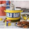 Golden Rabbit Enamelware Chargers, 12.5 inch, Blue Crab, Set of 2(Old Bay)