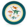 Golden Rabbit Enamelware Child Dinnerware Set: Plate, Mug and Bowl with Lid, Peter Rabbit(Dinosaurs)