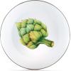 Golden Rabbit Enamelware Dinner Plates, 10.5 inch, Blue Crab, Set of 4(Fresh Produce)