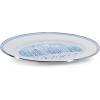 Golden Rabbit Enamelware Oval Platter, 12 x 16in, Blue Crab(Aspen Grove)