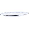 Golden Rabbit Enamelware Oval Platter, 12 x 16in, Blue Crab(Fish Camp)