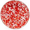 Golden Rabbit Enamelware Pasta Plates, 10 inch, Solid White Textured, Set of 4(Sunset)