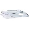 Golden Rabbit Enamelware Roasting Pan with Lid, 10.5 quarts, Solid White Textured(Solid White Textured)