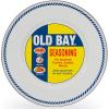 Golden Rabbit Enamelware Sandwich Plates, 8.5 inch, Blue Crab, Set of 4(Old Bay)