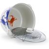 Golden Rabbit Enamelware Soup or Stock Pot, 18 quart, Blue Crab(Blue Crab)