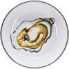 Golden Rabbit Enamelware Tasting Dish Bowls, 4 ounce, Blue Crab, Set of 6(Oyster)