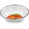 Golden Rabbit Enamelware Tasting Dish Bowls, 4 ounce, Blue Crab, Set of 6(Tomatoes)