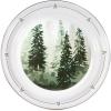 Golden Rabbit Enamelware Medium Tray, 15.5 inch, Solid White Textured(Forest Glen)
