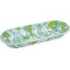 Golden Rabbit Enamelware Oval Basket, 16 x 6 inch, Ocean(Modern Monet)
