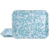 Golden Rabbit Enamelware Quarter Sheet Trays, 12 x 10in, Sea Glass, Set of 2(Sea Glass)