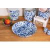 Golden Rabbit Enamelware Pie Pan Plate, 10 inch, Sea Glass(Ocean)