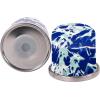 Golden Rabbit Enamelware Salt and Pepper Shakers, 2 Sets in Gift Box, Ocean(Ocean)