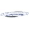 Golden Rabbit Enamelware Oval Platter, 12 x 16in, Fishing Fly(Blue Crab)