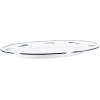 Golden Rabbit Enamelware Oval Platter, 12 x 16in, Fishing Fly(Fishing Fly)