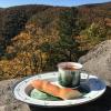 Golden Rabbit Enamelware Oval Platter, 12 x 16in, Fishing Fly(Forest Glen)