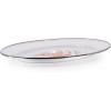 Golden Rabbit Enamelware Oval Platter, 12 x 16in, Fishing Fly(Ornament)