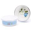Golden Rabbit Enamelware Child Dinnerware Set: Plate, Mug and Bowl with Lid, Tom Kitten(Tom Kitten)