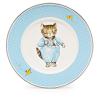 Golden Rabbit Enamelware Child Dinnerware Set: Plate, Mug and Bowl with Lid, Tom Kitten(Tom Kitten)
