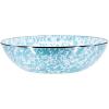 Golden Rabbit Enamelware Catering Bowl, 5 quart, Taupe Swirl(Sea Glass)