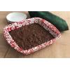 Golden Rabbit Enamelware Square Brownie Pan, 9 inch, Cobalt Swirl(Red Swirl)