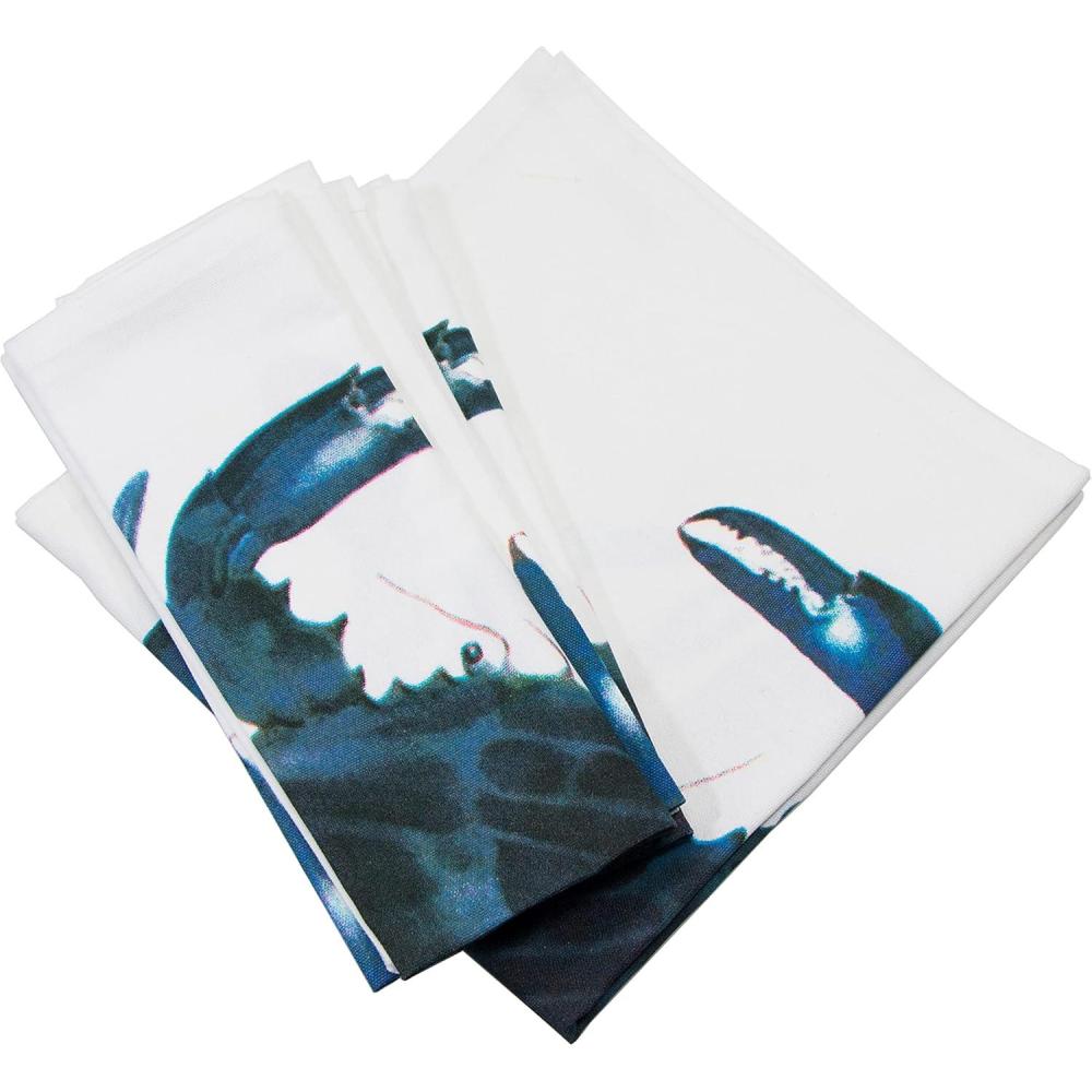 image:imageGolden Rabbit Enamelware Napkins Blue Crab