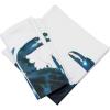 Golden Rabbit Enamelware Napkins, Blue Crab
