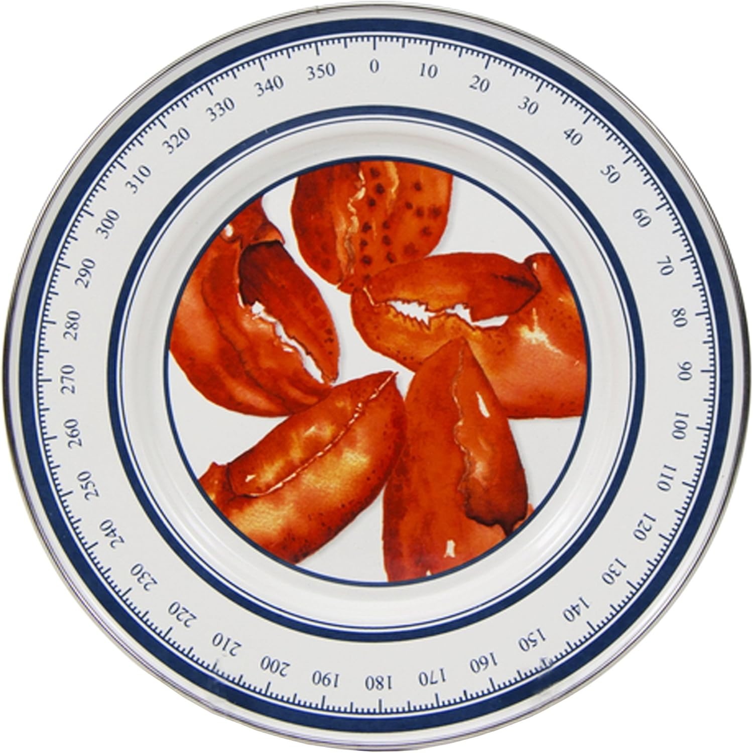 image:imageGolden Rabbit Enamelware Sandwich Plates 85 inch Lobster Set of 4Lobster