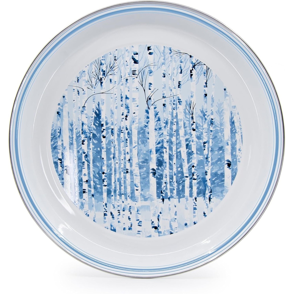 image:imageGolden Rabbit Enamelware Medium Tray 155 inch Aspen GroveAspen Grove